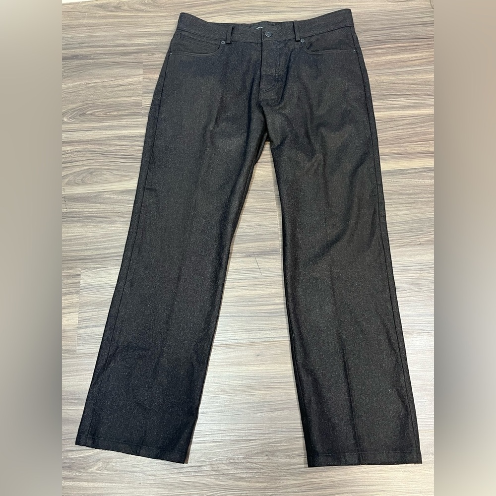 Club Monaco Gray Wool Blend Button Fly Men's Trouser Pants Size 33